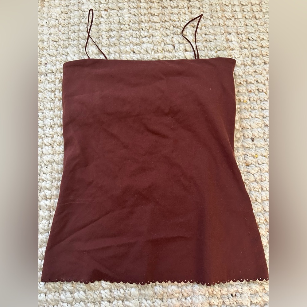 Nike brown spaghetti strap